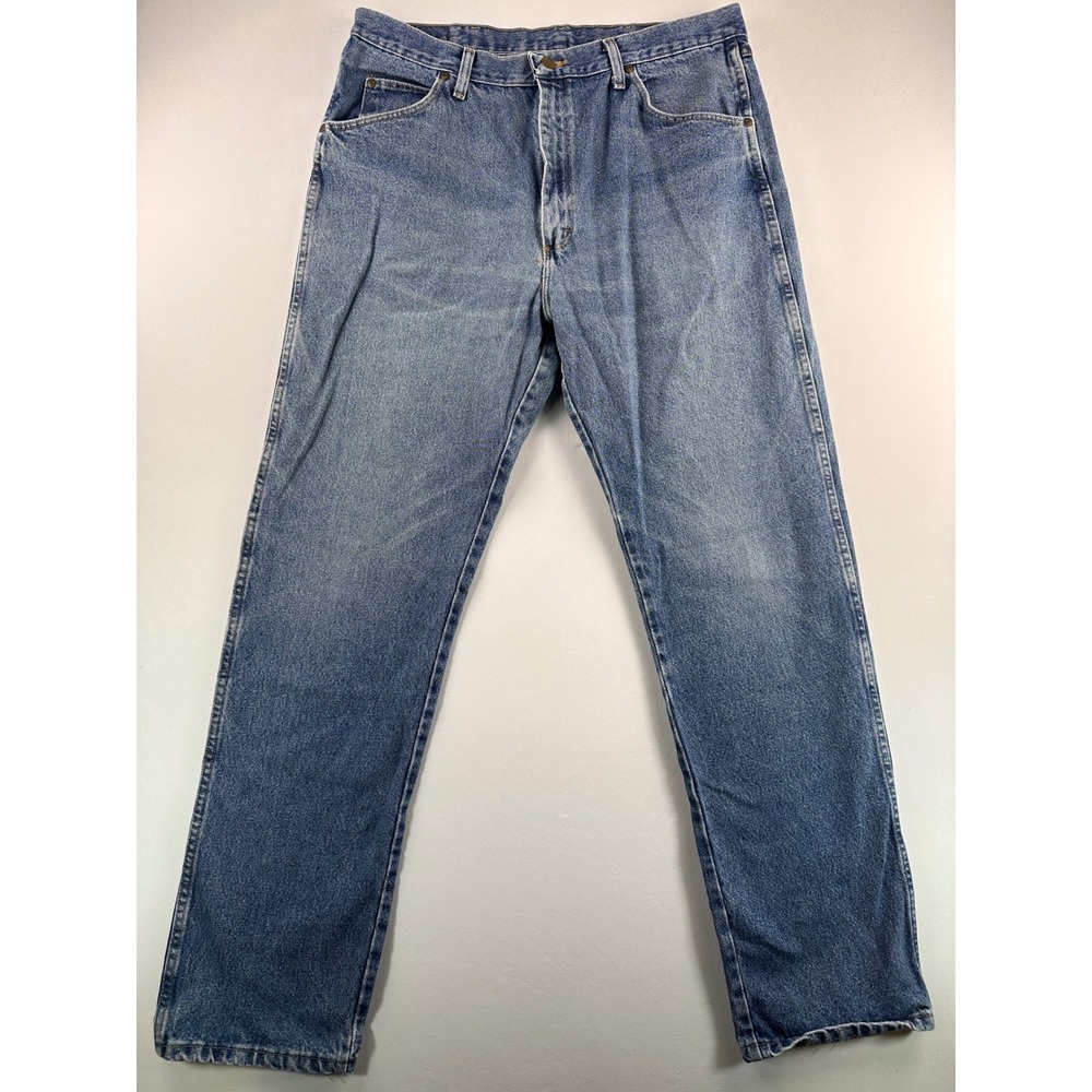 Wrangler Five Star Premium Regular Fit Jeans Mens 38x34 96501DS Western Ranch